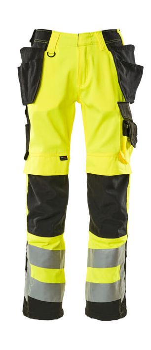 Hose mit Hängetaschen SAFE SUPREME hi-vis gelb/schwarz