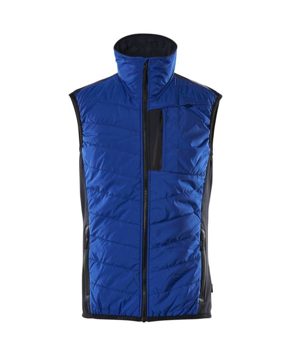 Thermoweste UNIQUE kornblau/schwarzblau
