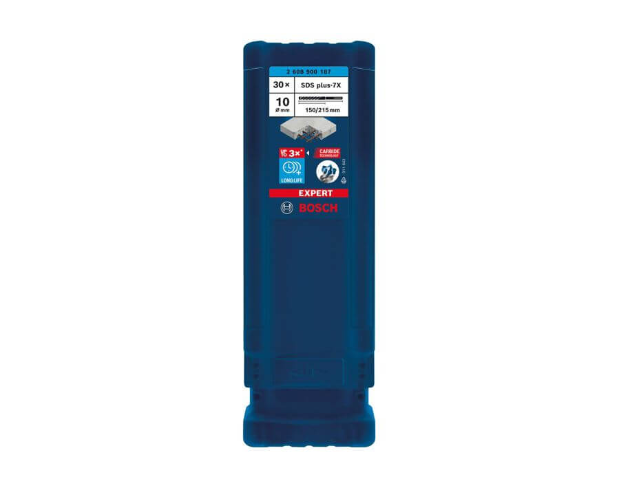 SDS-plus-Hammerbohrer plus-7X, 30er-Großpack
