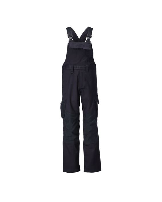 Latzhose mit Knietaschen ACCELERATE schwarzblau
