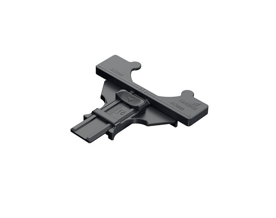 Positionierhilfe für Adapter zur Klebemontage