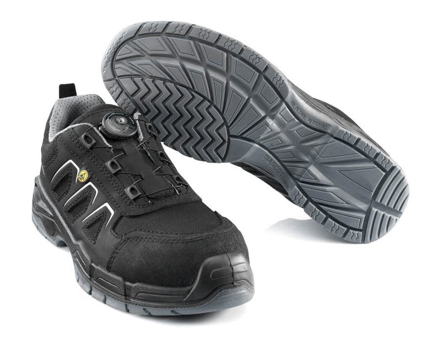 Sicherheitshalbschuh FOOTWEAR FIT schwarz
