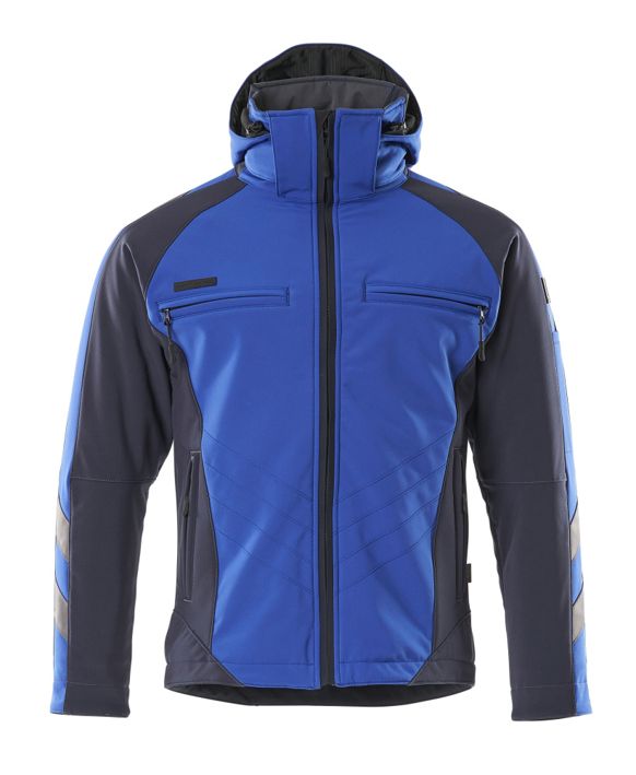 Winterjacke UNIQUE kornblau/schwarzblau