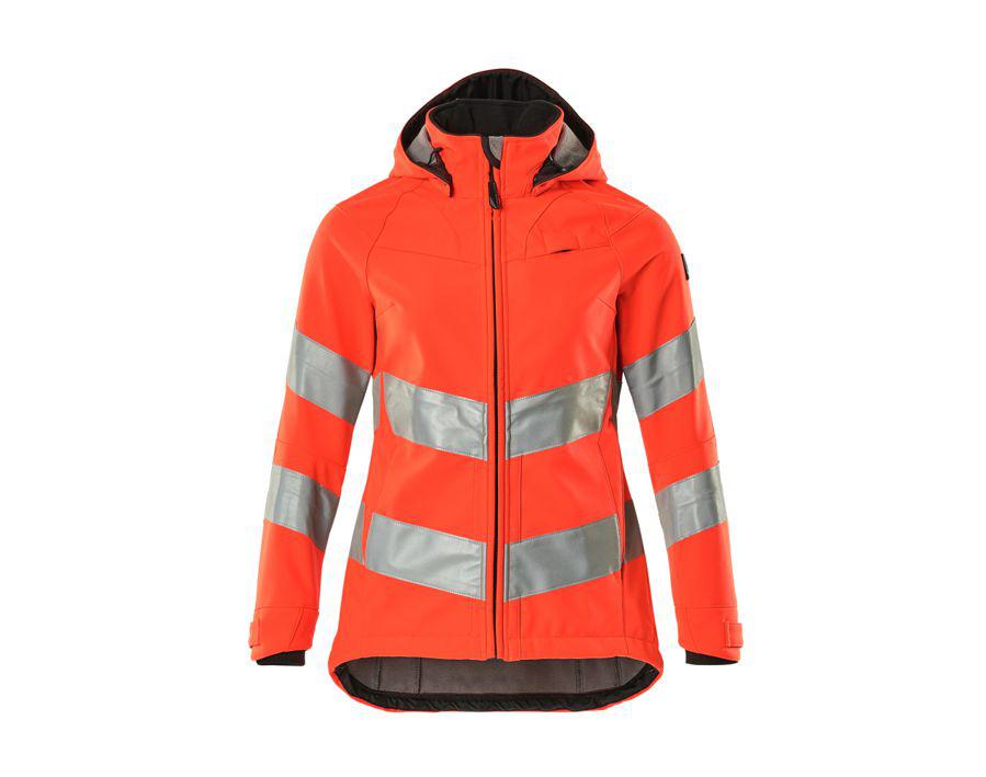Soft Shell Jacke SAFE SUPREME hi-vis rot