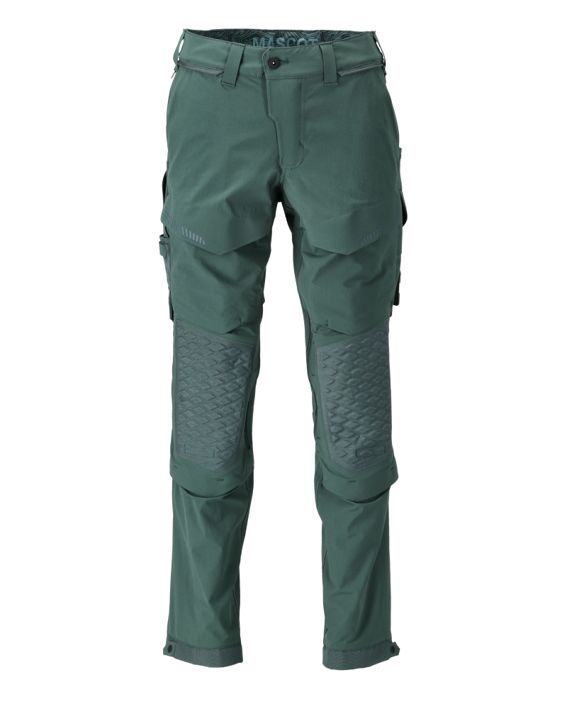 Hose mit Knietaschen CUSTOMIZED waldgrün