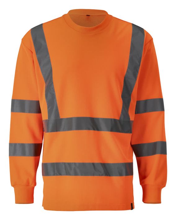 Sweatshirt SAFE CLASSIC hi-vis orange