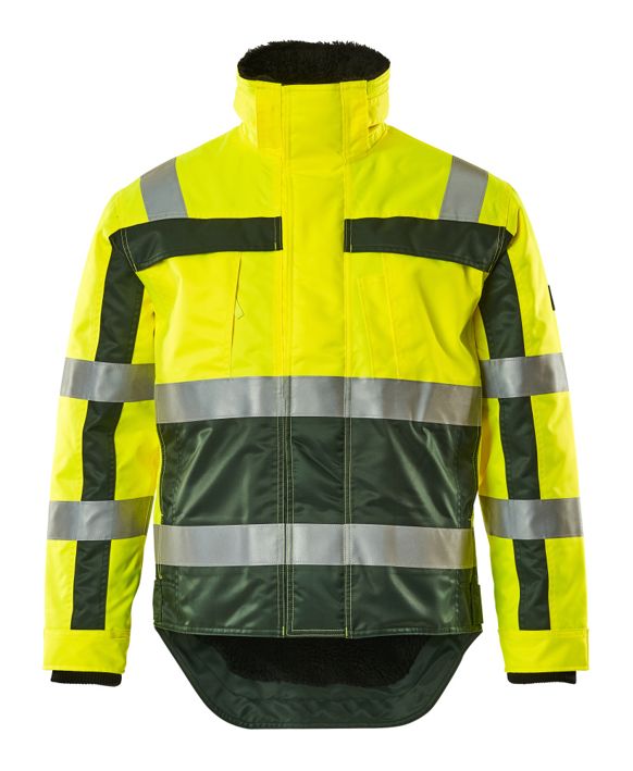 Winterjacke SAFE COMPETE hi-vis gelb/grün