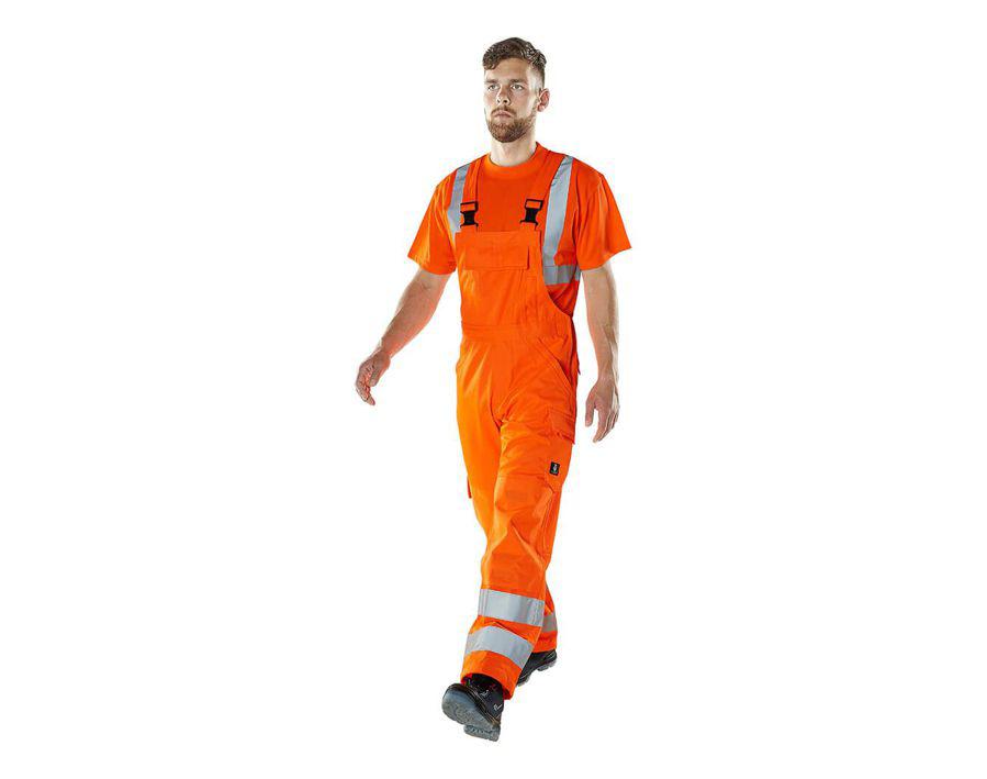 T-Shirt SAFE LIGHT hi-vis rot