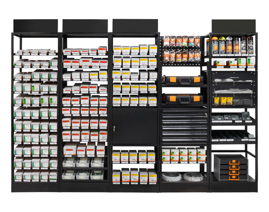 FlexiStore - Modulares Regalsystem für professionelle Lagerlösungen 
