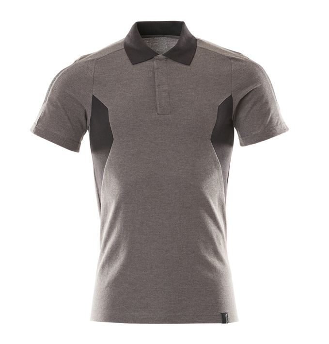 Polo-Shirt ACCELERATE dunkelanthrazit/schwarz