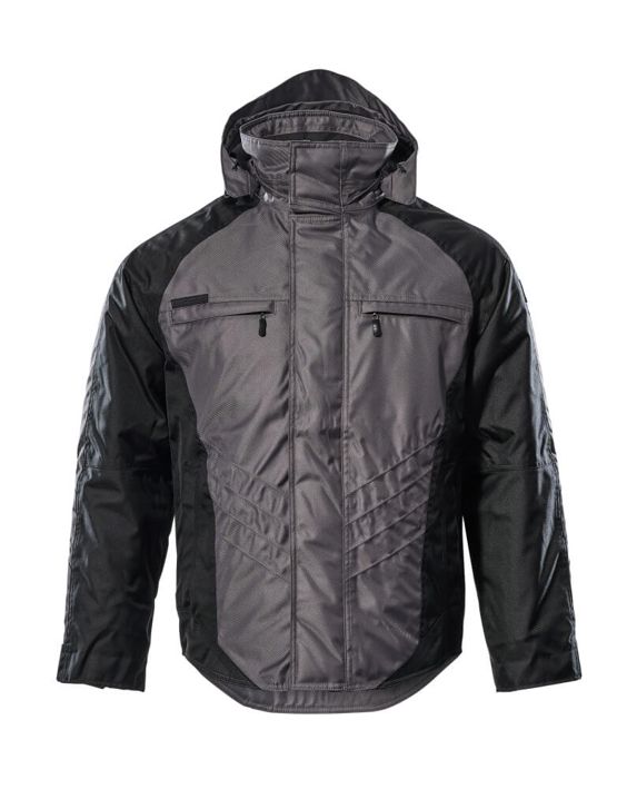 Winterjacke UNIQUE anthrazit/schwarz