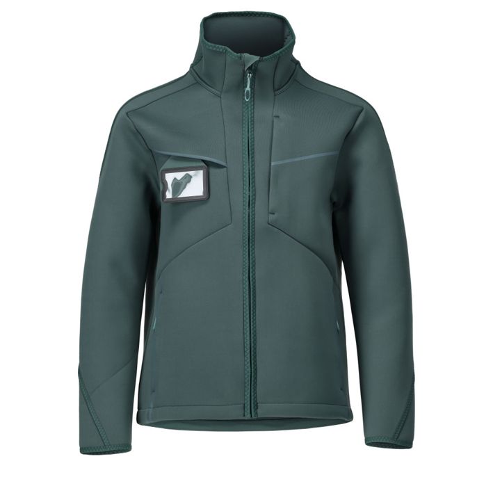 Soft Shell Jacke CUSTOMIZED waldgrün