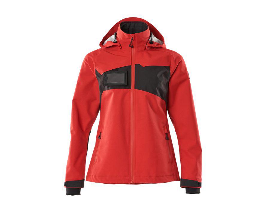 Hard Shell Jacke ACCELERATE verkehrsrot/schwarz