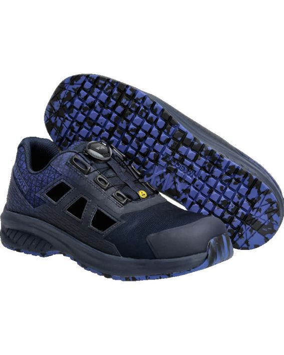 Sicherheitssandale FOOTWEAR ACCELERATE schwarzblau/azurblau