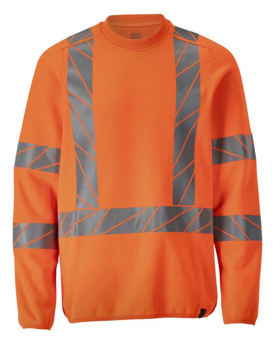 Sweatshirt ACCELERATE SAFE hi-vis orange
