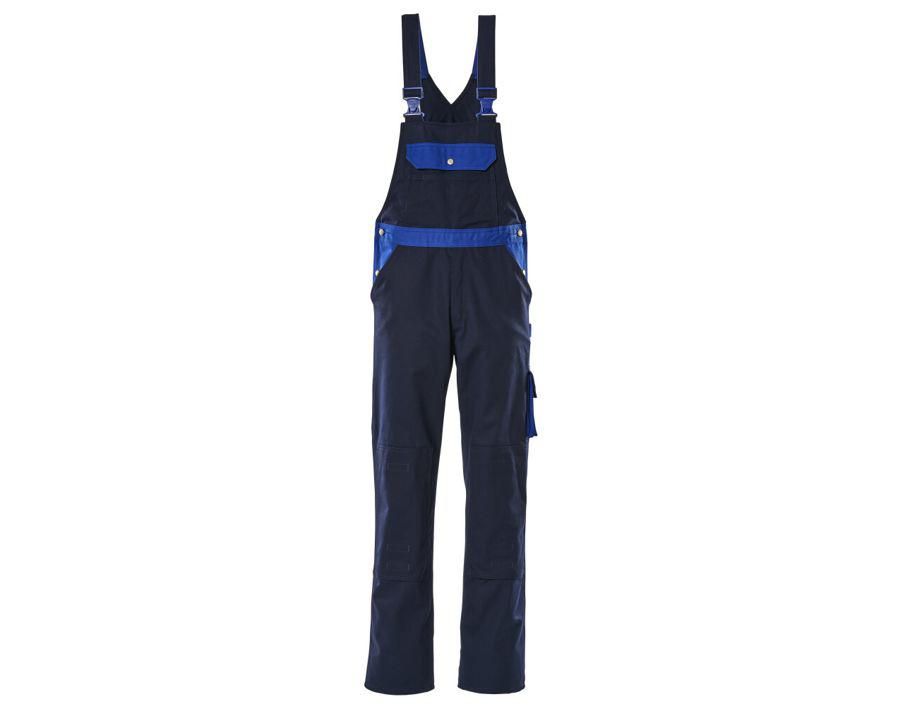 Latzhose mit Knietaschen IMAGE marine/kornblau