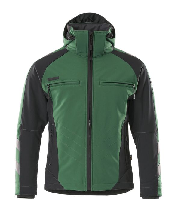 Winterjacke UNIQUE grün/schwarz