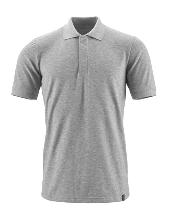 Polo-Shirt CROSSOVER grau-meliert