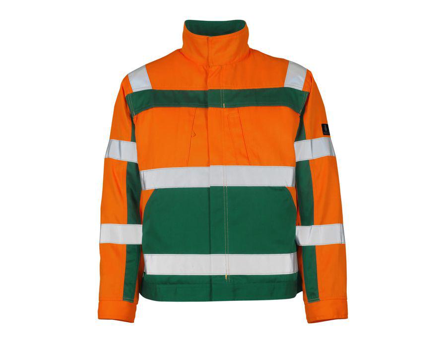 Jacke SAFE COMPETE hi-vis orange/grün