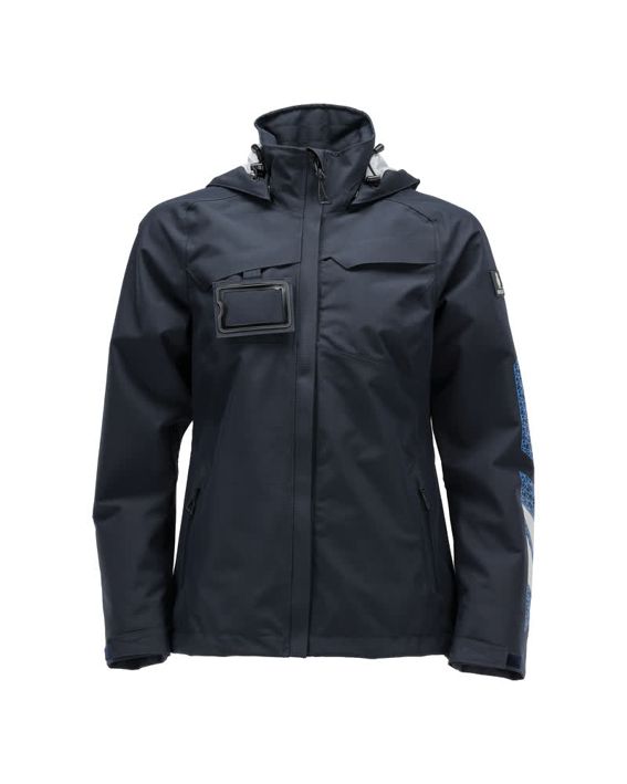 Hard Shell Jacke ACCELERATE schwarzblau