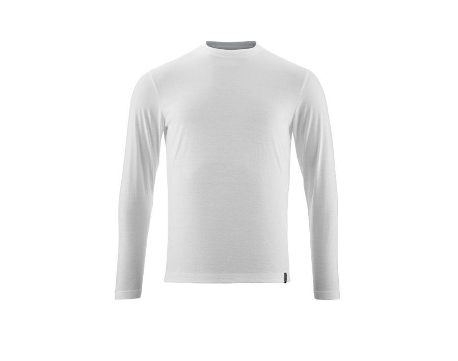 T-Shirt, Langarm CROSSOVER weiss