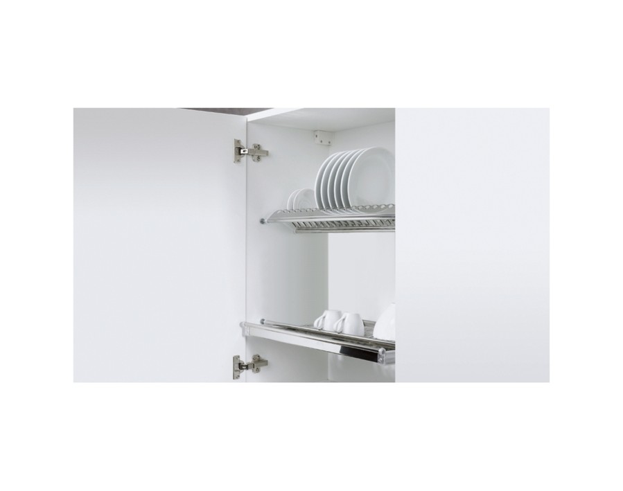 Geschirrabtropfsystem Edelstahl verchromt