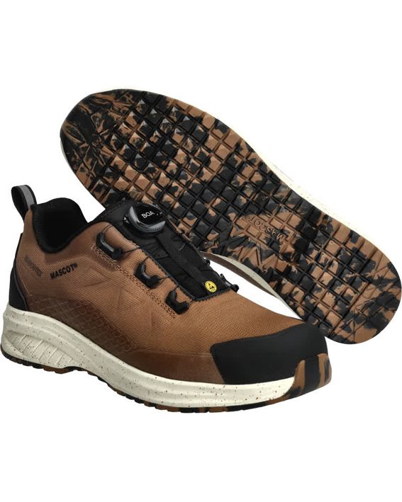 Sicherheitshalbschuh FOOTWEAR CUSTOMIZED Nussbraun