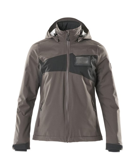 Winterjacke ACCELERATE dunkelanthrazit/schwarz