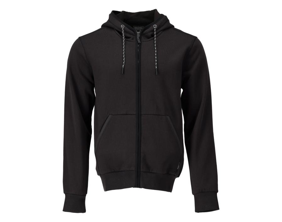 Kapuzensweatshirt mit Reißverschluss CUSTOMIZED schwarz