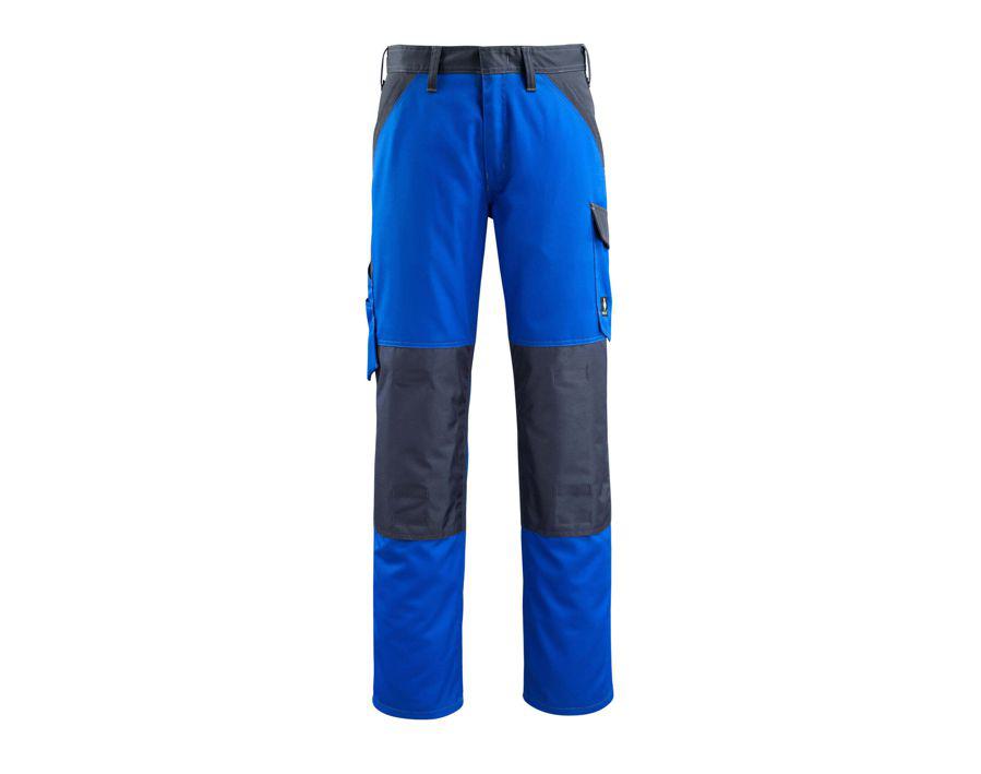 Hose mit Knietaschen LIGHT kornblau/schwarzblau