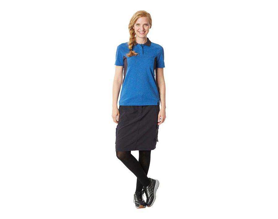 Polo-Shirt ACCELERATE dunkelanthrazit/schwarz
