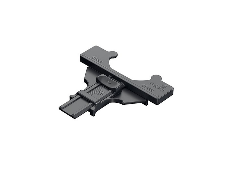 Positionierhilfe für Adapter zur Klebemontage