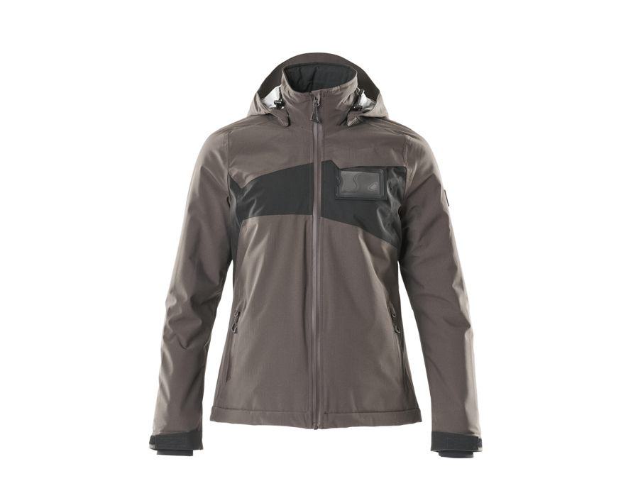 Winterjacke ACCELERATE dunkelanthrazit/schwarz