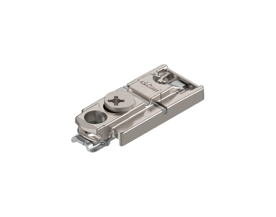 Gerade Exzenter-Montageplatte CLIP top 