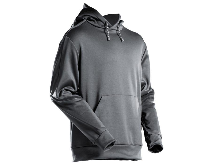 Fleece Kapuzensweatshirt CUSTOMIZED Anthrazitgrau