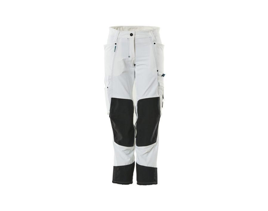 Hose mit Knietaschen ADVANCED weiss