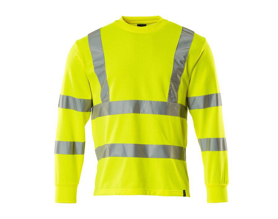 Sweatshirt SAFE CLASSIC hi-vis gelb