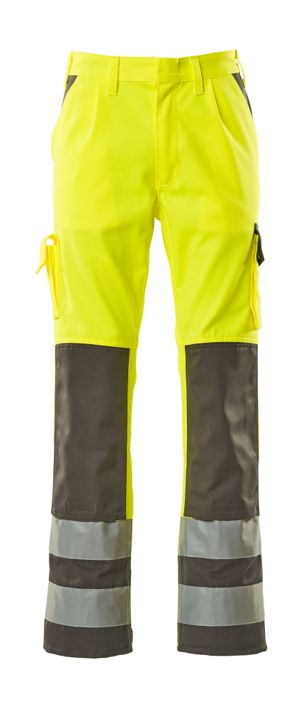 Hose mit Knietaschen SAFE COMPETE hi-vis gelb/anthrazit