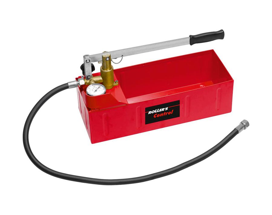 Prüfpumpe, Stahlblech