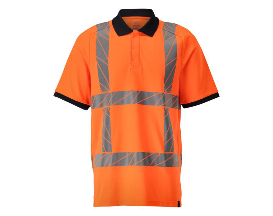 Polo-Shirt ACCELERATE SAFE hi-vis orange