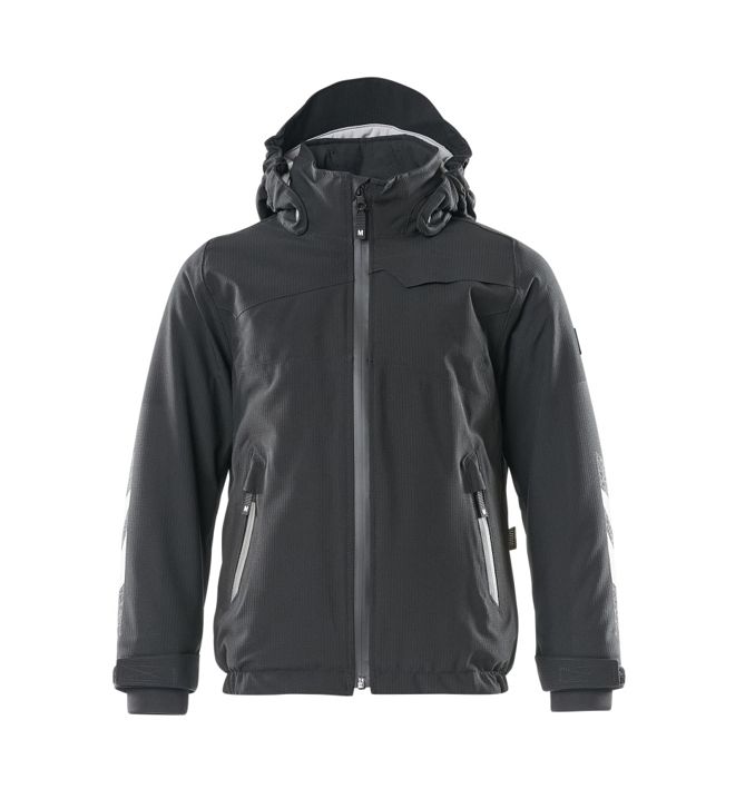 Winterjacke für Kinder ACCELERATE schwarz