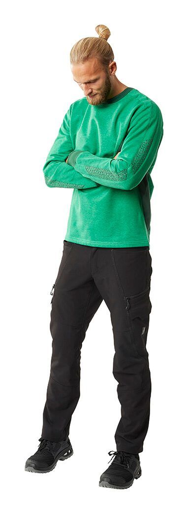 Sweatshirt ACCELERATE azurblau/schwarzblau