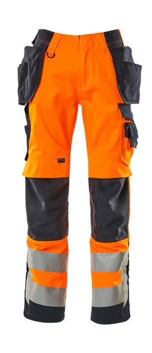 Hose mit Hängetaschen SAFE SUPREME hi-vis orange/schwarzblau