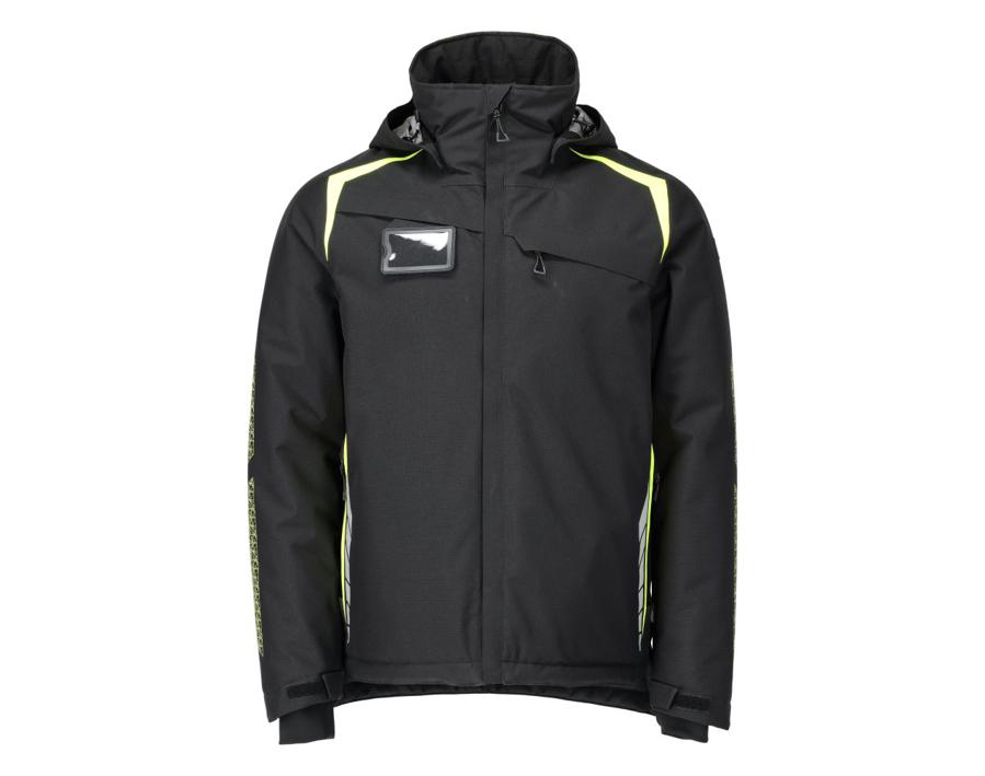 Winterjacke ACCELERATE SAFE schwarz/hi-vis gelb