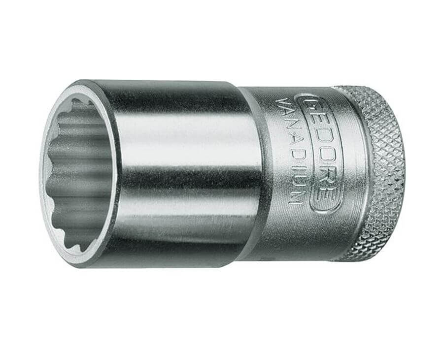 Zwölfkant-Steckschlüssel-Einsatz 1/2" in amerikanischen Zollmaßen