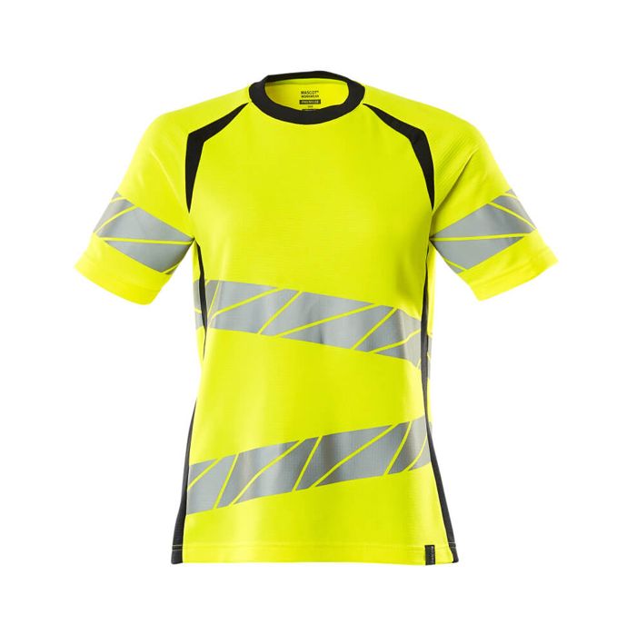 T-Shirt ACCELERATE SAFE hi-vis gelb/schwarzblau