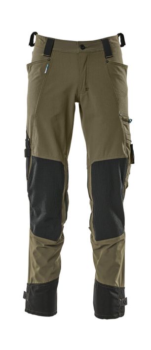 Hose mit Knietaschen ADVANCED moosgrün