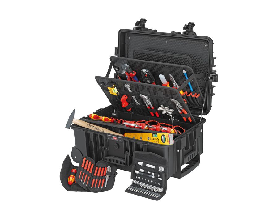 Werkzeugsatz Robust 45 Move Elektro, 63-teilig