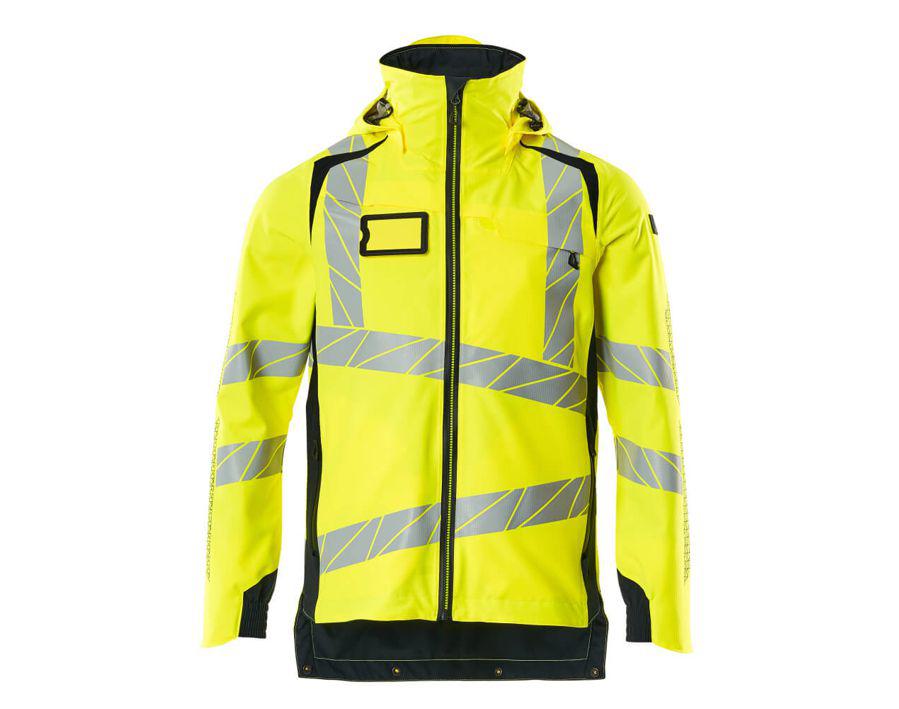 Hard Shell Jacke ACCELERATE SAFE hi-vis gelb/schwarzblau