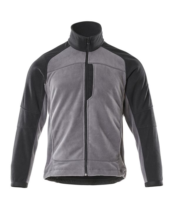 Fleecejacke IMAGE anthrazit/schwarz